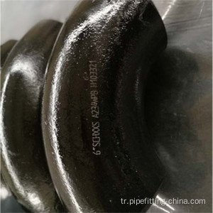 EN10253-2 90 Derece Metal Boru Dirsekleri P235TR2